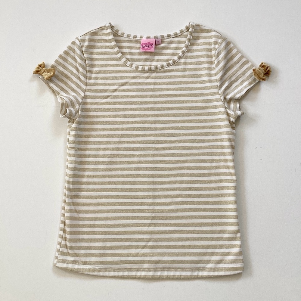 Gold Striped Top - Picture 1 of 6